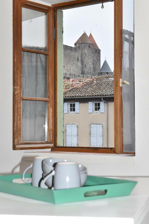 L'Or Vert, Castle View, Private Parking, Air Conditioner, Netflix, 160M From Medieval Town Carcassonne Eksteriør bilde